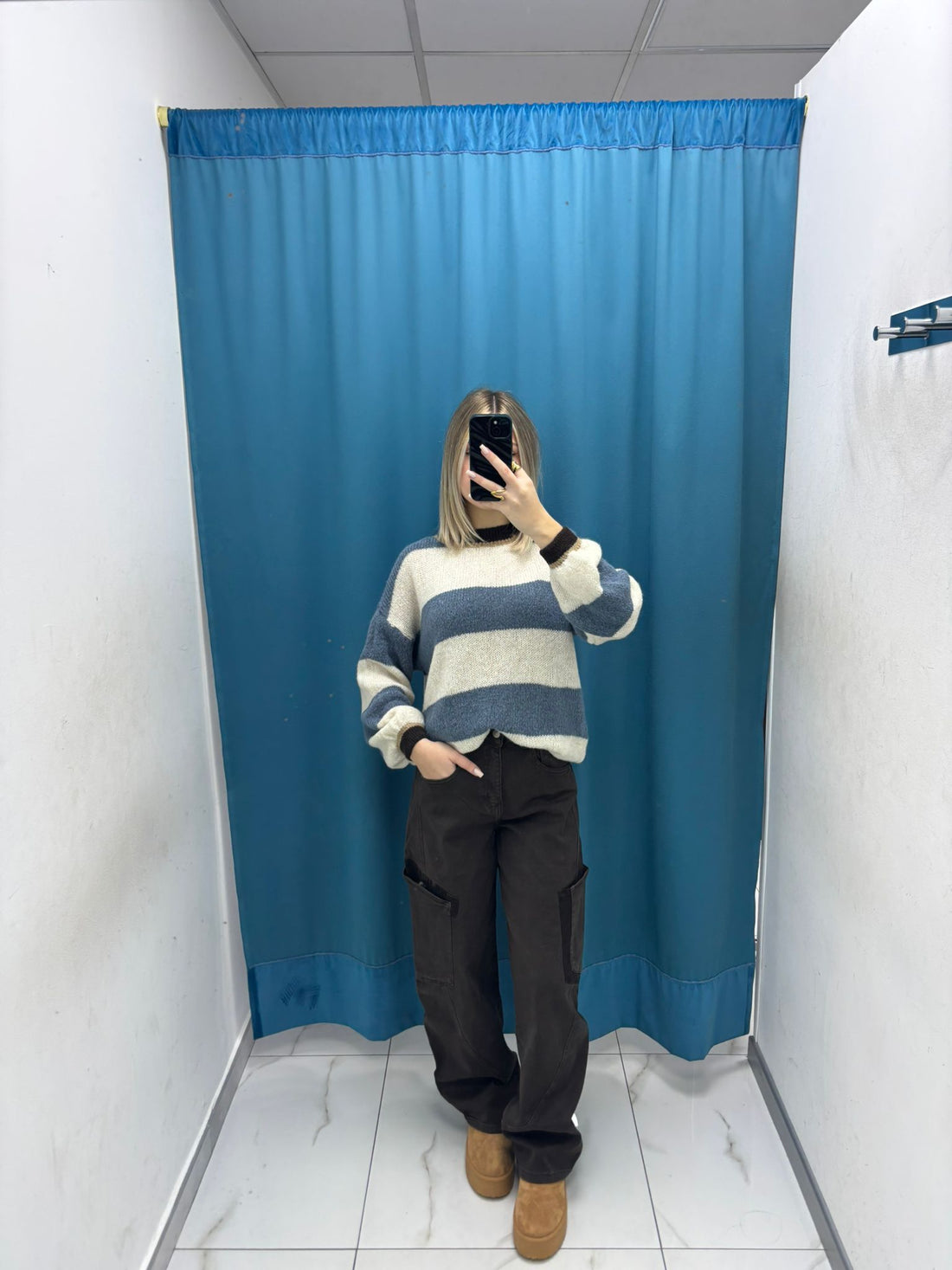 Pattern Cozy Knit - A3110