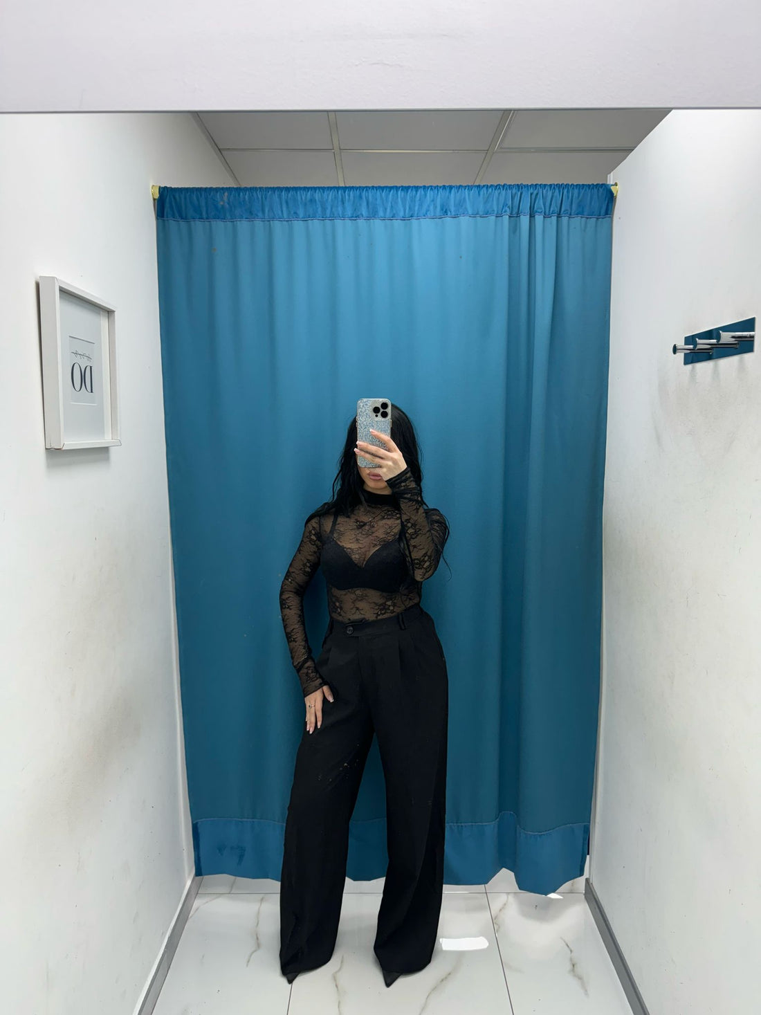 Pantalone wide leg 15592