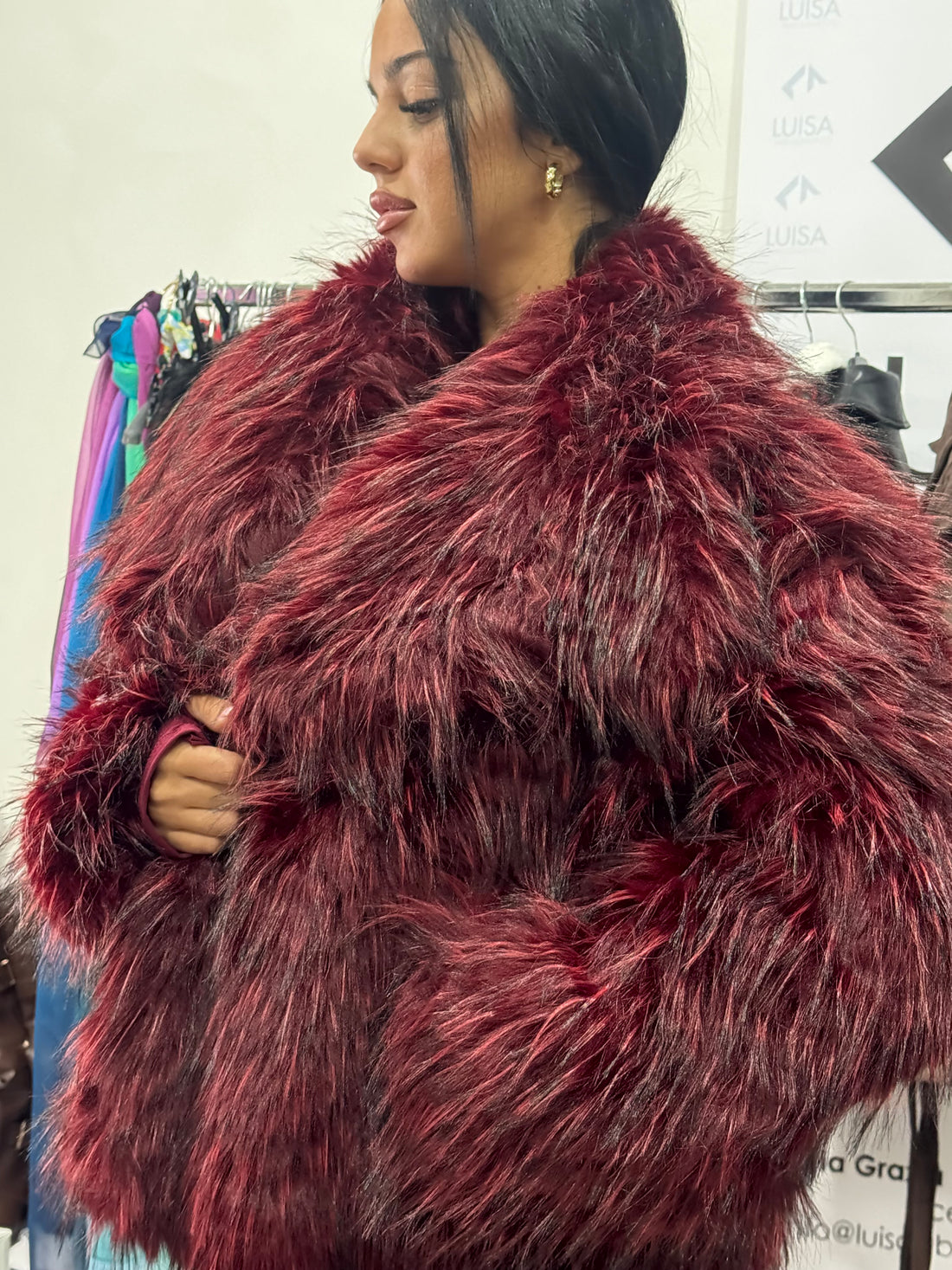 Fluffy Mood Coat - 6659