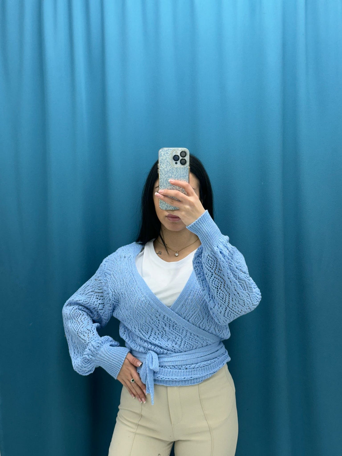 Maglia a incrocio 0256