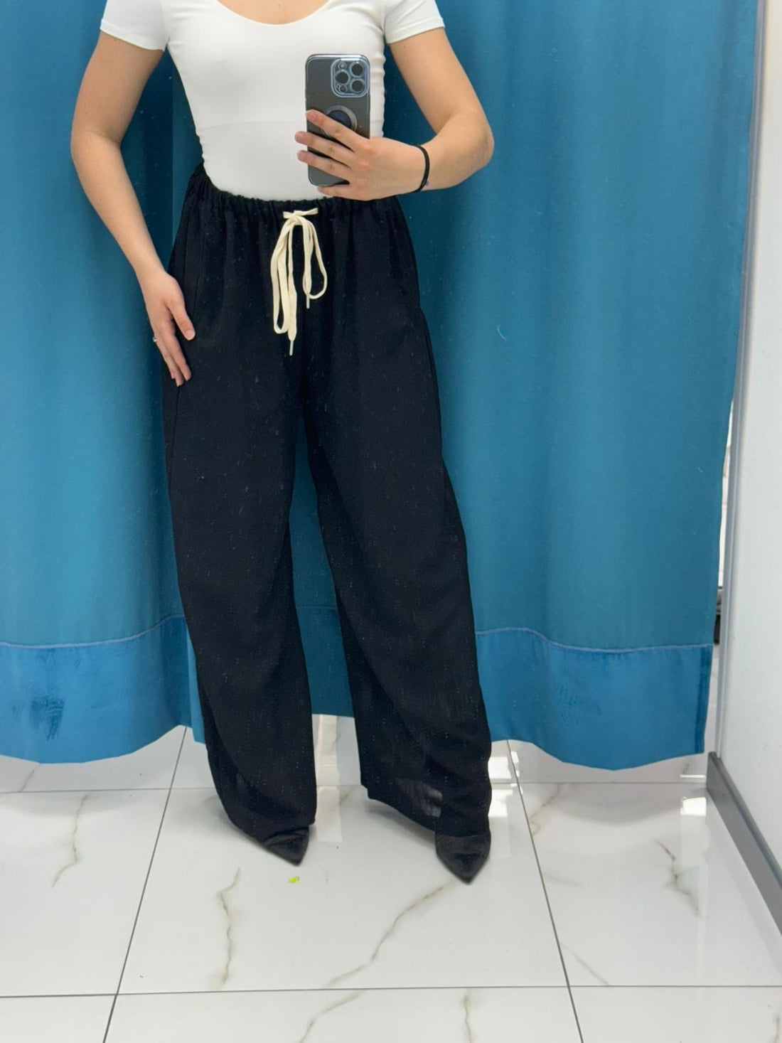 Pantalone in lino -5986