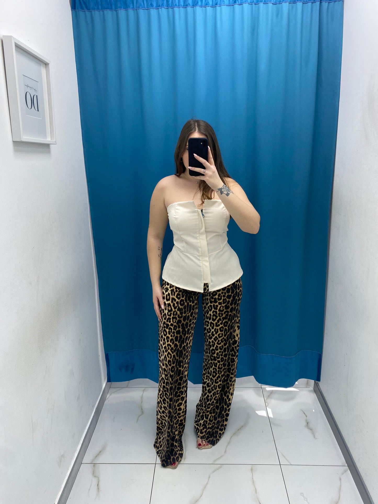Pantalone leopardato 0028