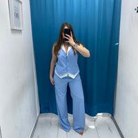 Tailleur gilet e pantalone 87137