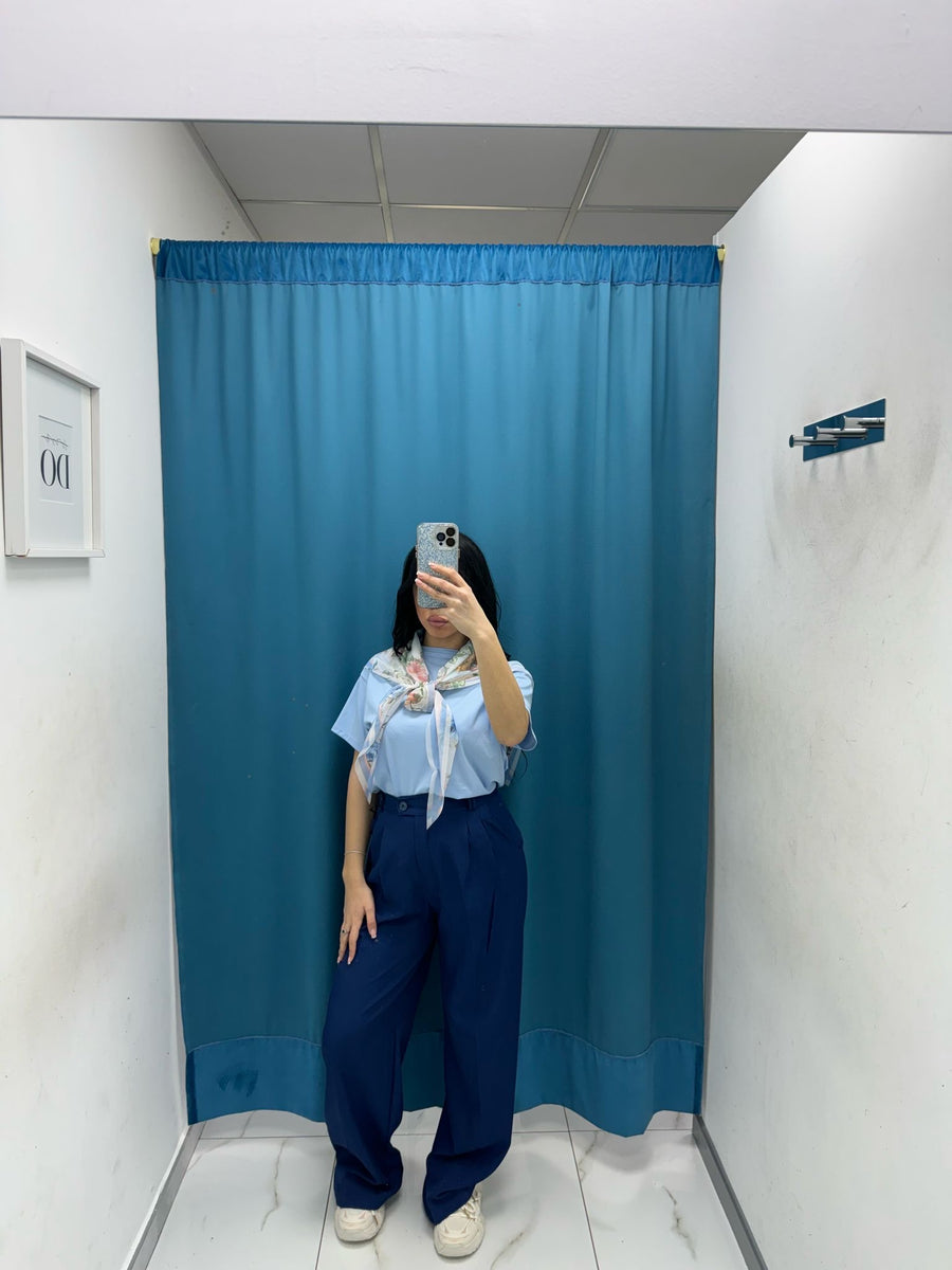 Pantalone wide leg 15592
