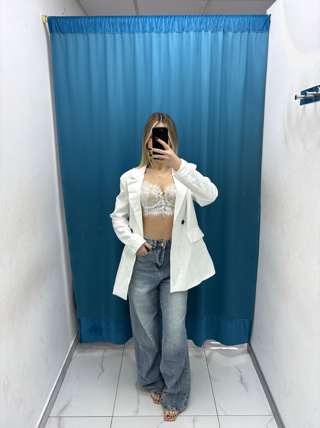 Pantalone "Denim Light Basic"-2057