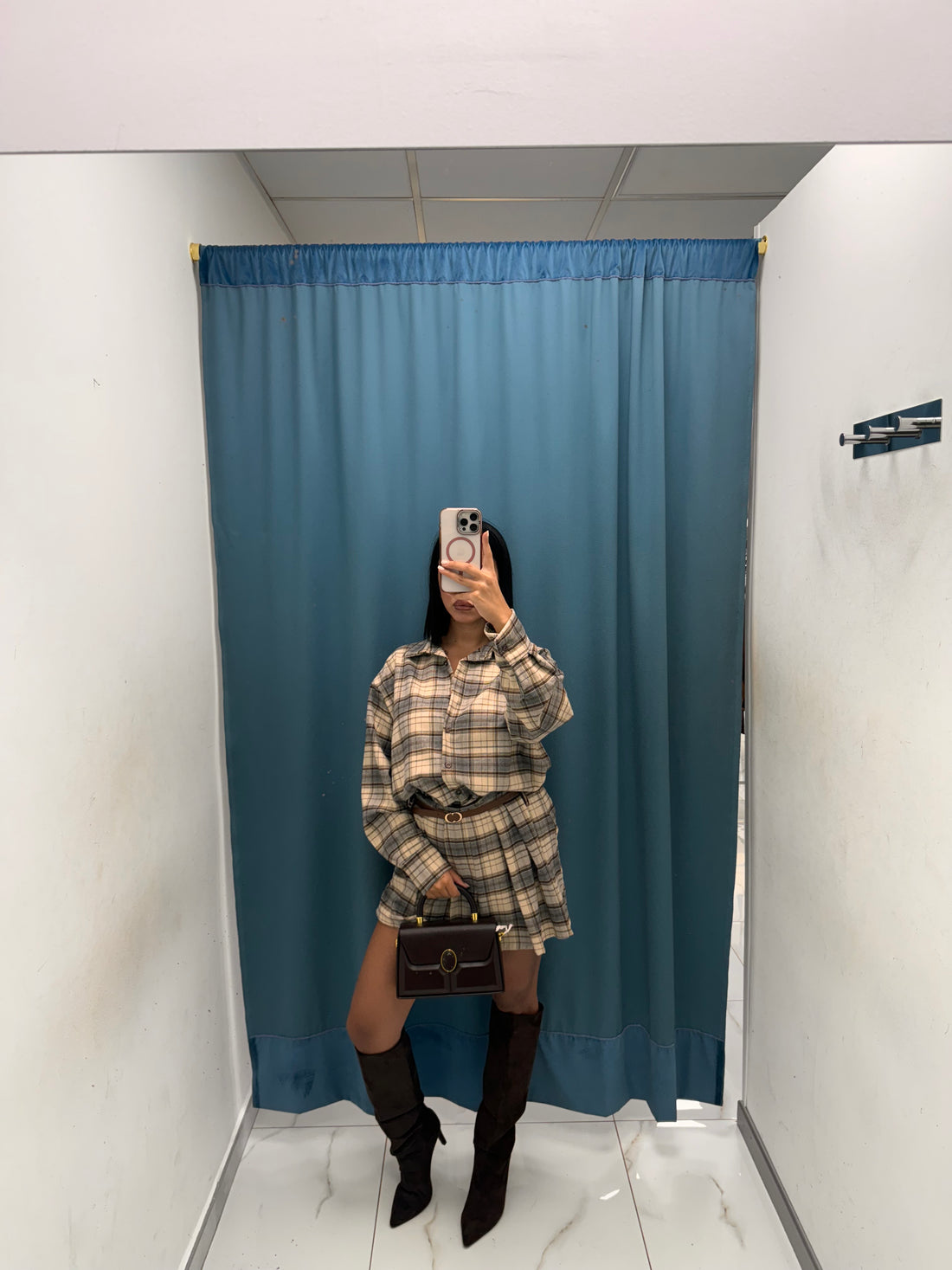 Coordinato a Quadroni – Pantagonna&Camicia-1205