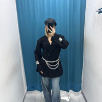 Blazer Noir Oversize - 583