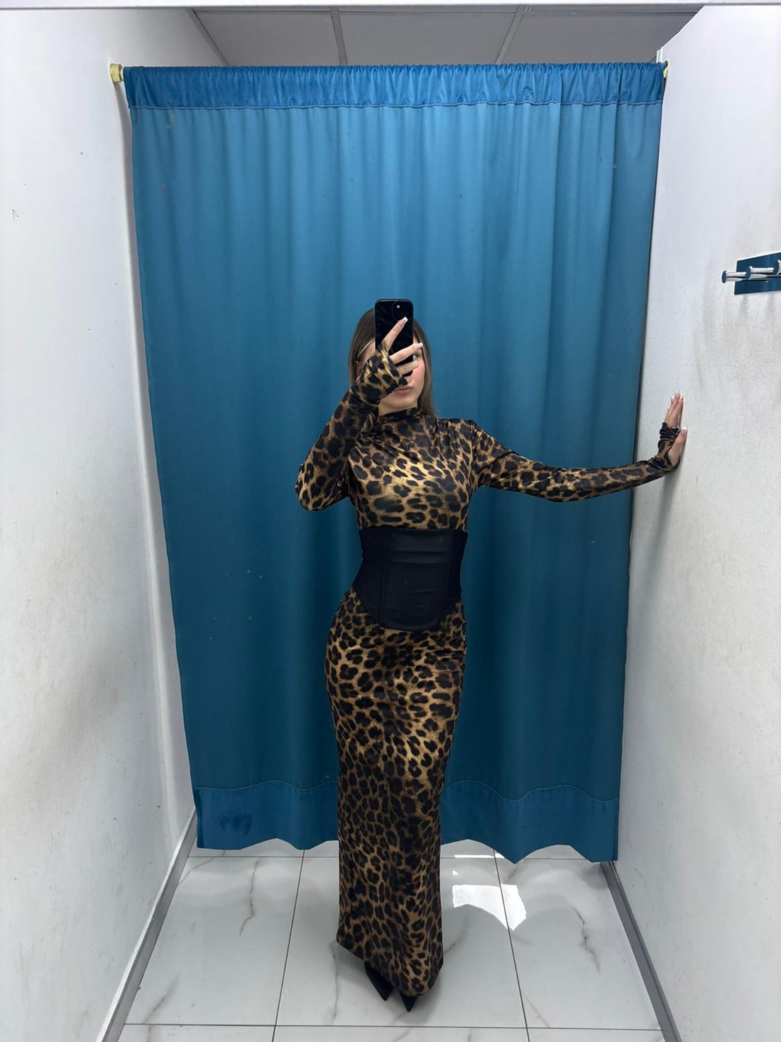 Abito "Leopard Luxe"-2157