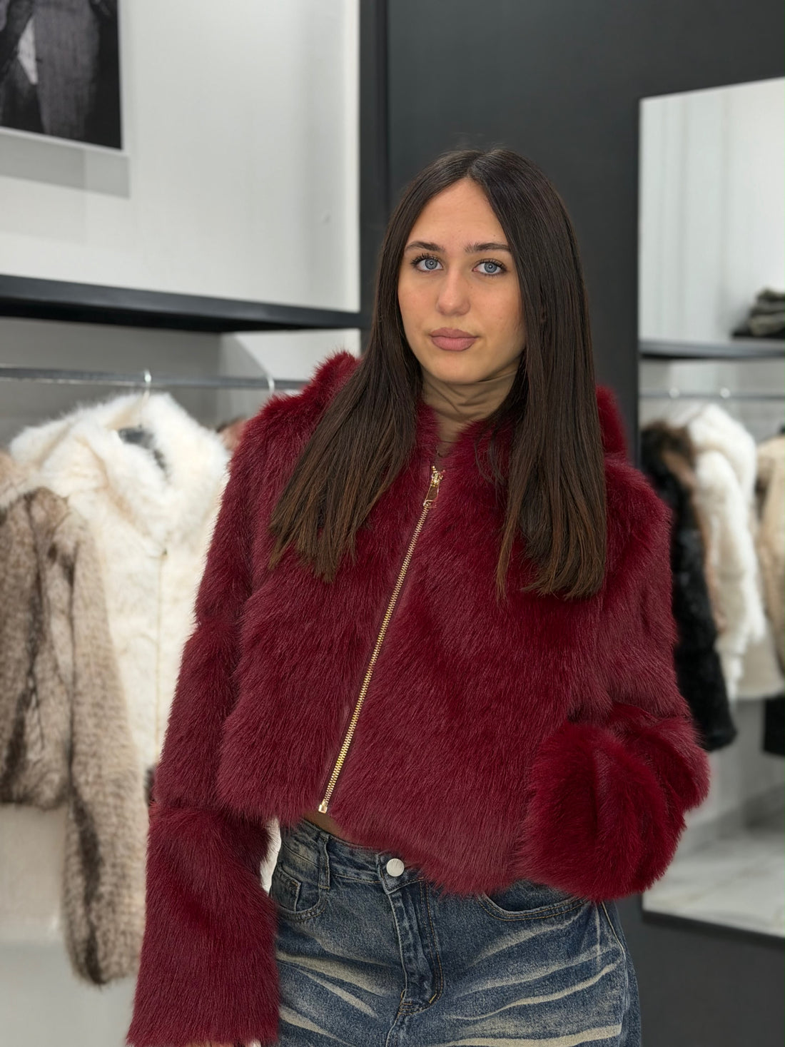 Pelliccia"CROP FUR"-1017