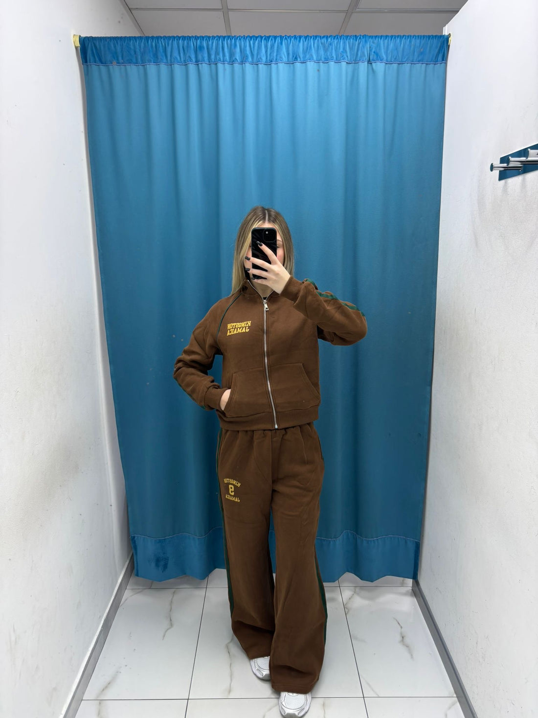 Tuta"Street Zip Contrast"-64511AB