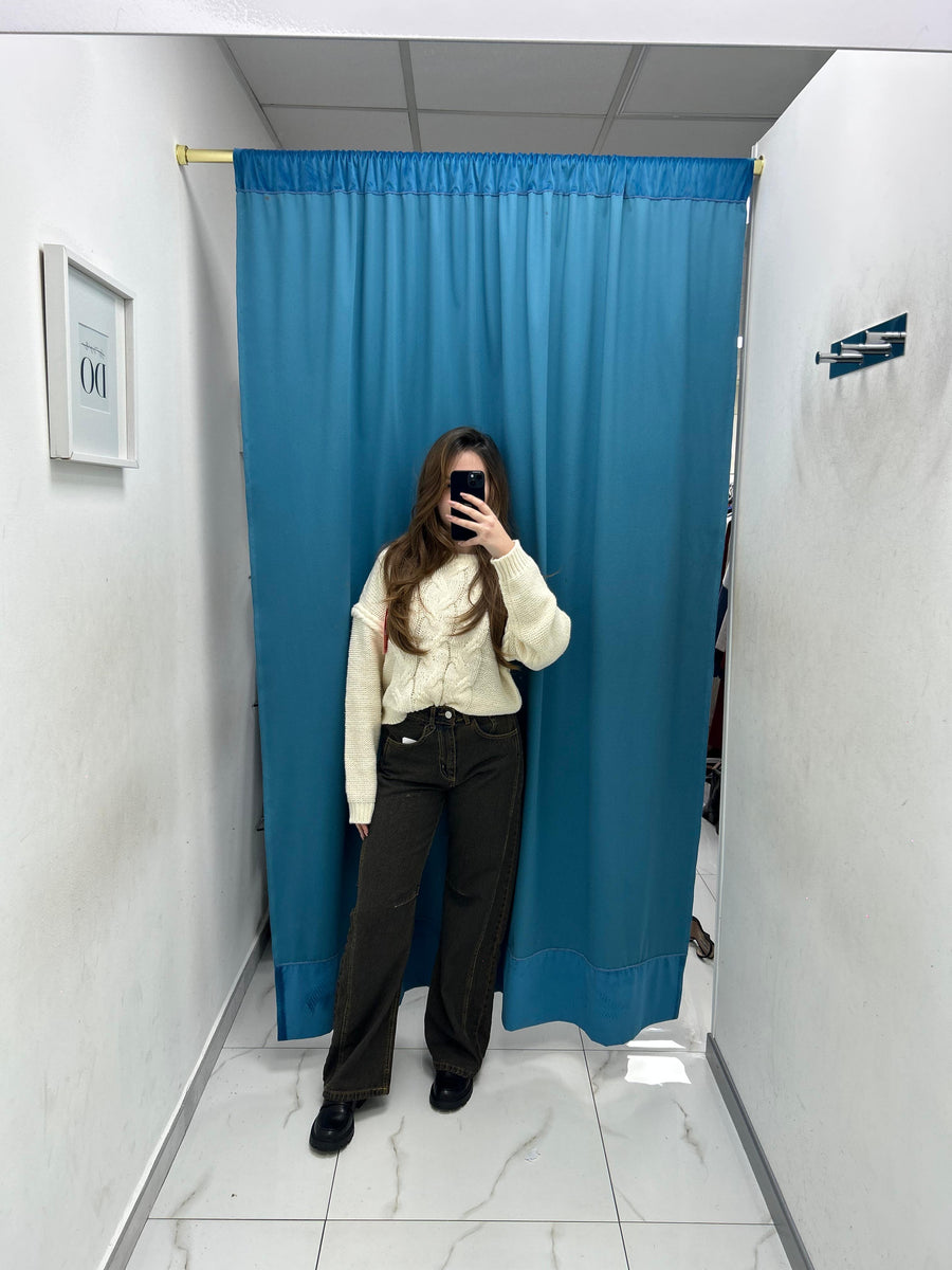 Jeans slouchy sabbiato dm210