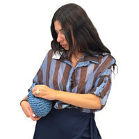 Gonna pareo in raso midi - 5108