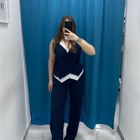 Tailleur gilet e pantalone 87137