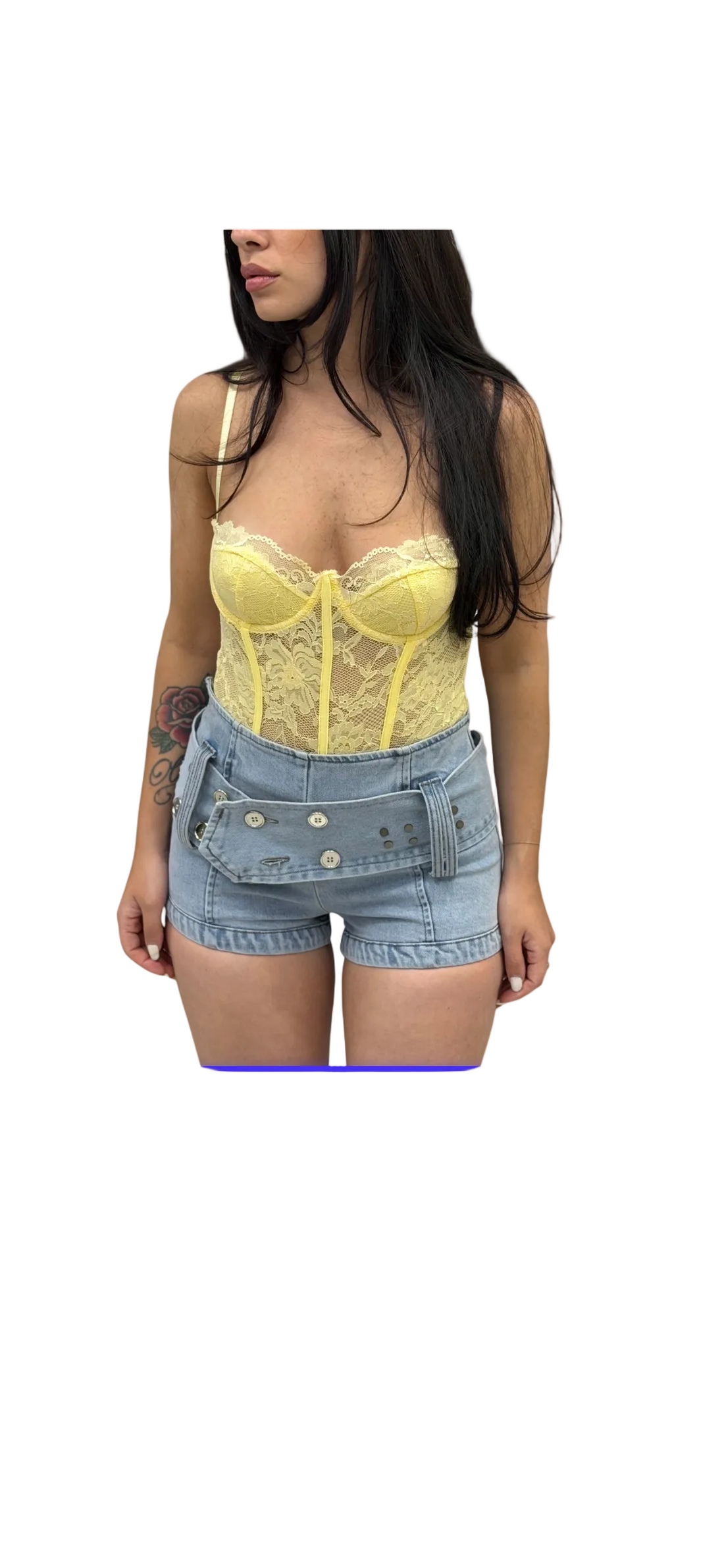 Corsetto "Trasparenza Fatale"-7262