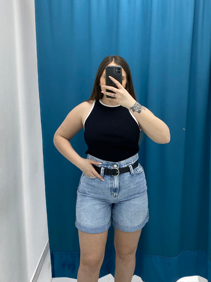 Shorts in denim 2075