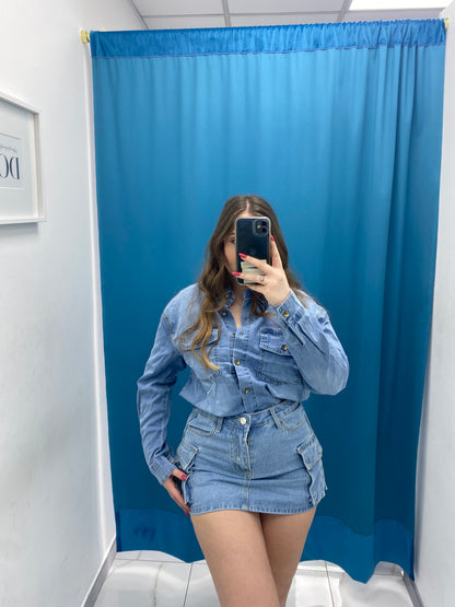 Camicia in denim 6948