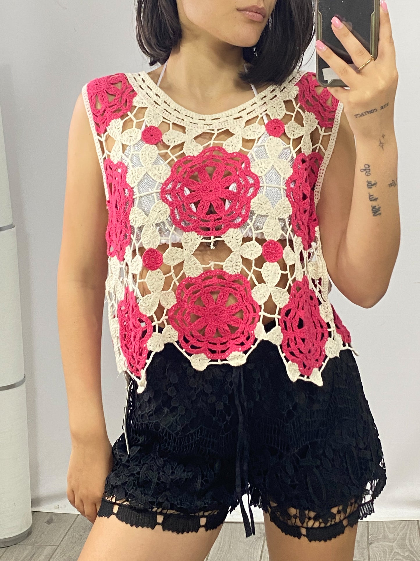 Maglia a Giro Crochet