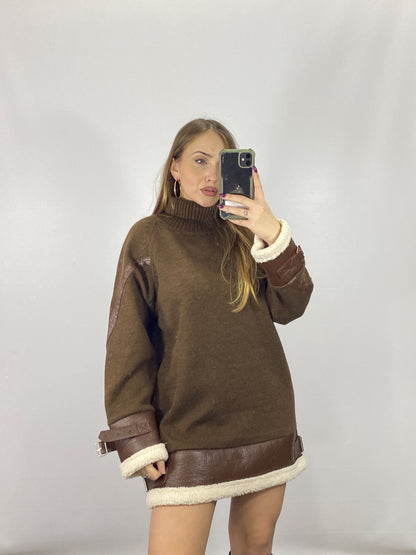 Pullover simil Montone 6647