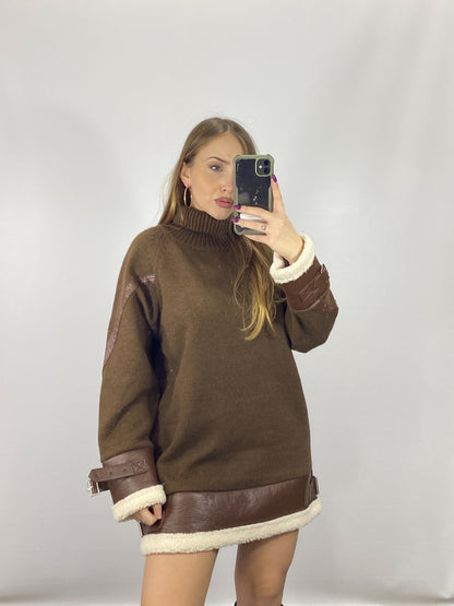 Pullover simil Montone 6647