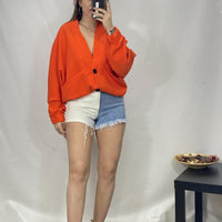 Giacca/ Cardigan con Bottoni Oversize 11987