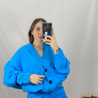 Giacca/ Cardigan con Bottoni Oversize 11987