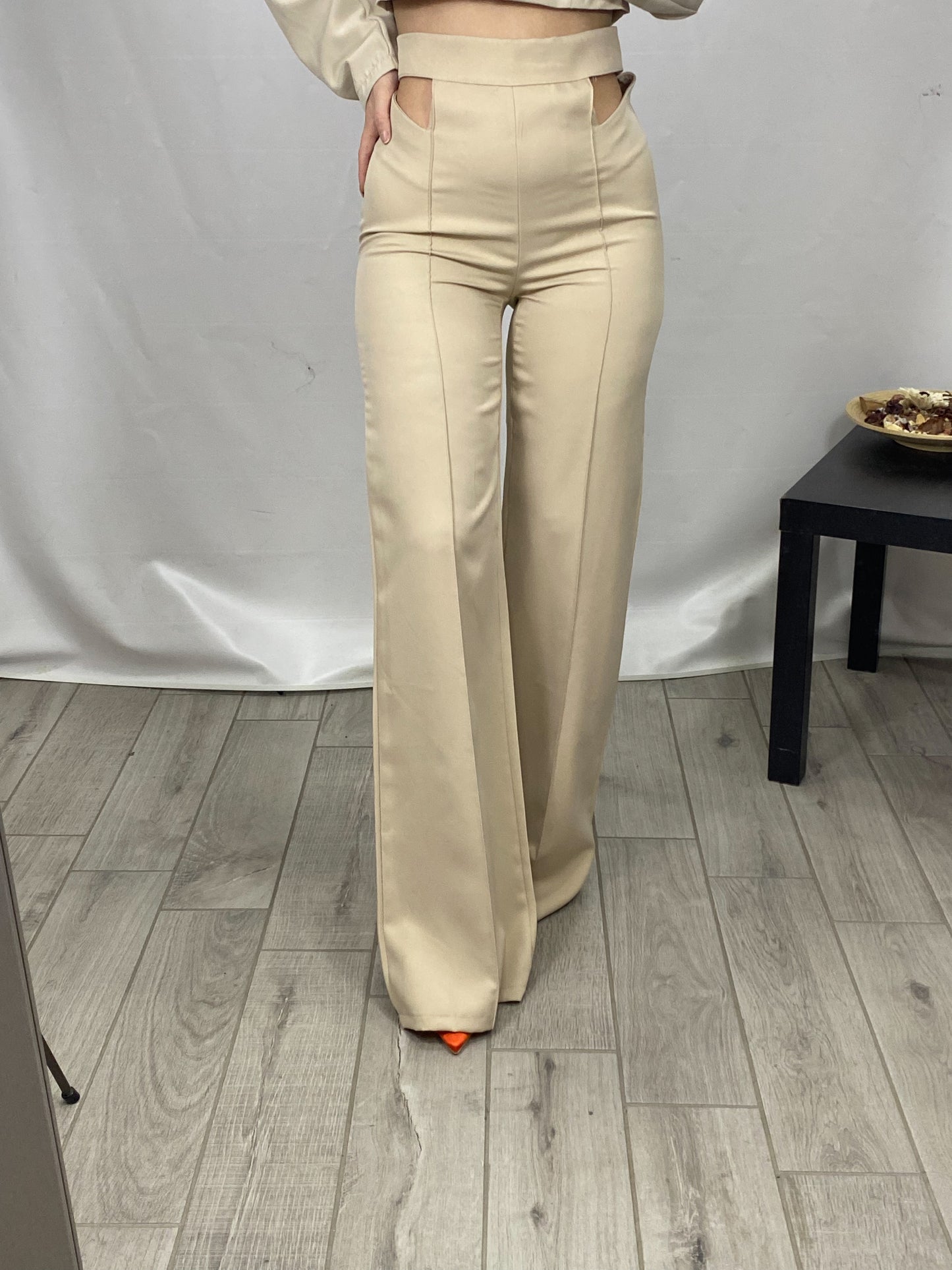 Pantalone Cut Out Full Length 5371