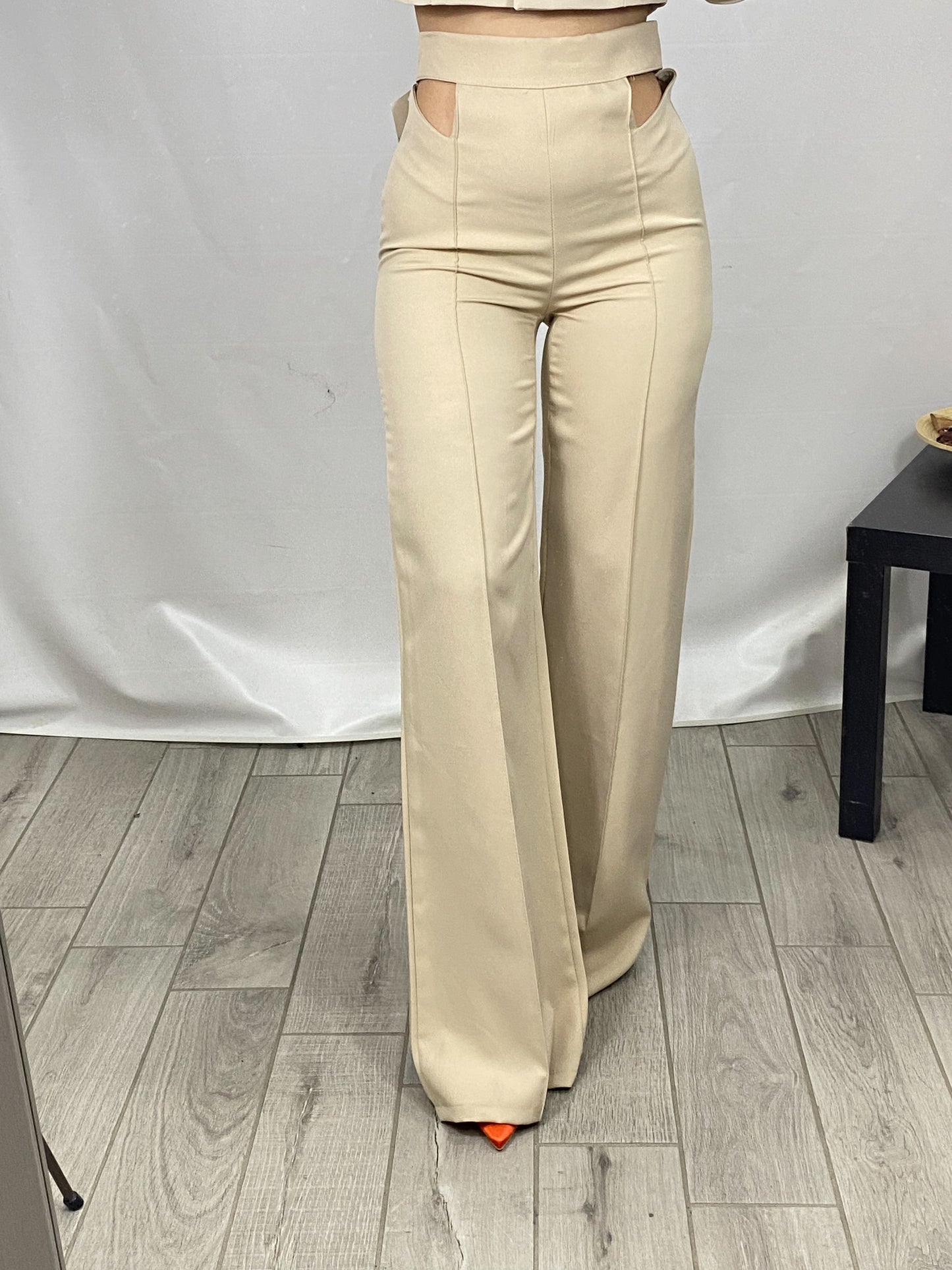 Pantalone Cut Out Full Length 5371