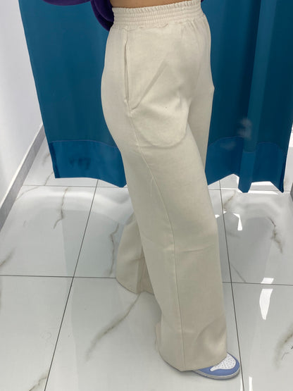 Pantalone a Palazzo Beige