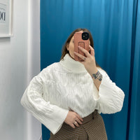 Maglione trecce vari colori 1112