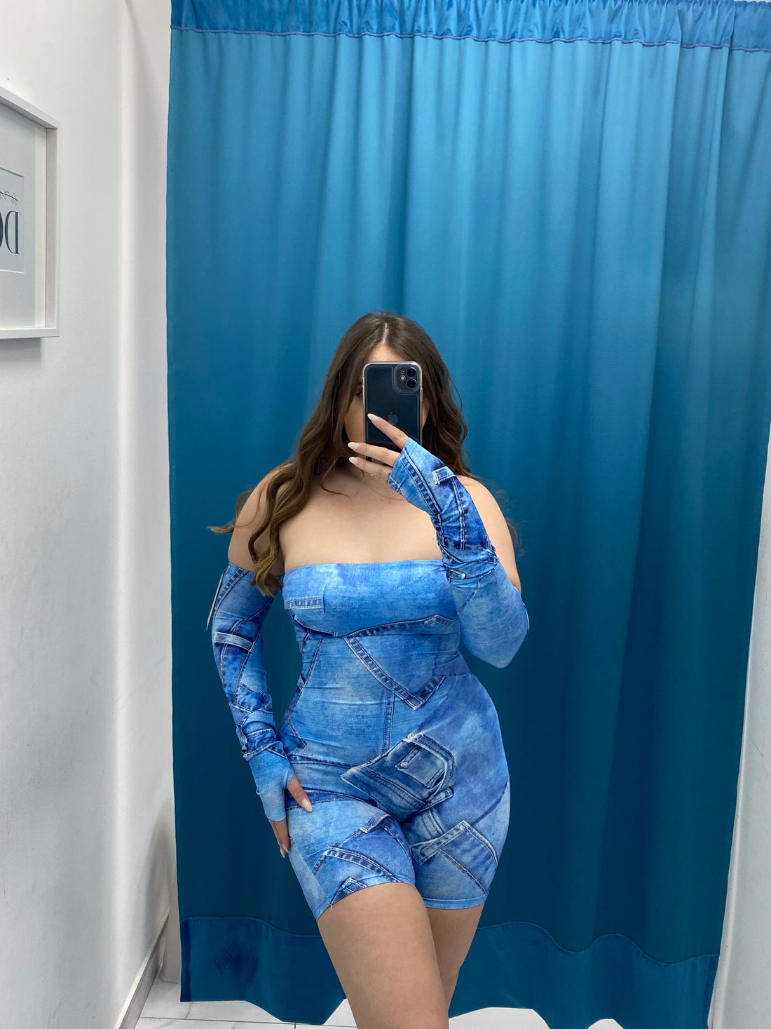 Tutina simil denim