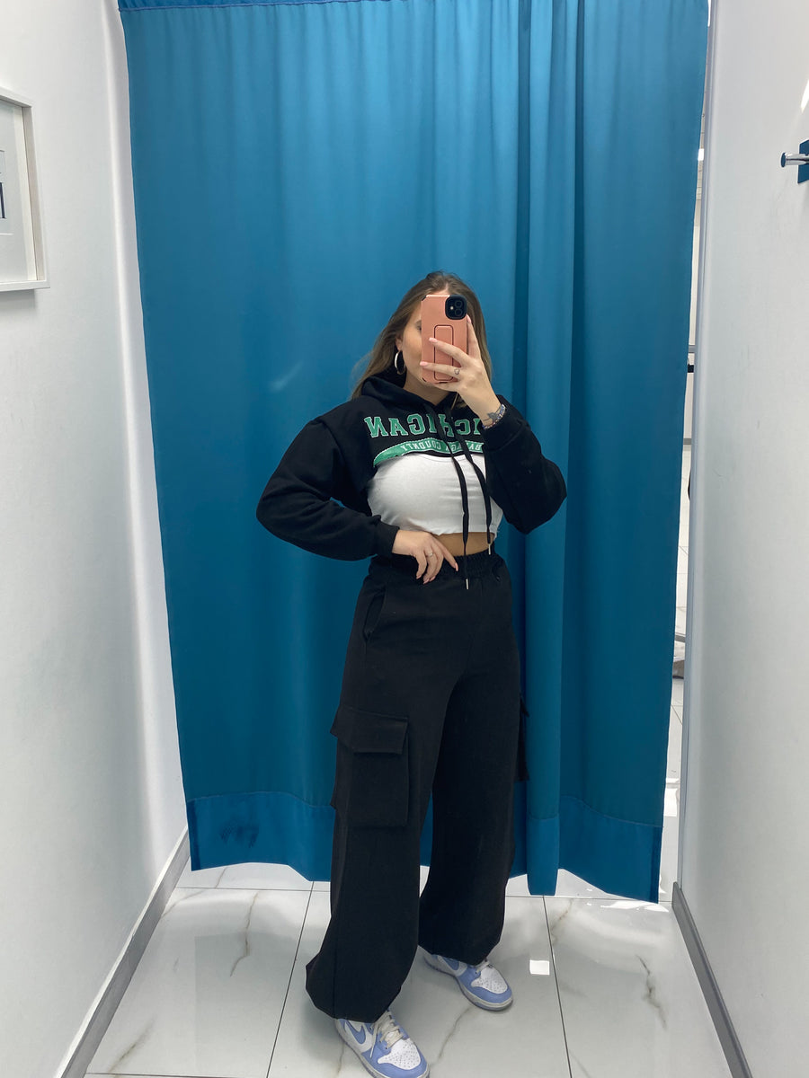 Pantalone di Tuta Cargo JF095