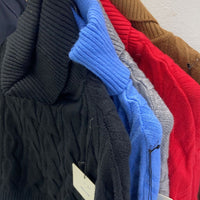 Maglione trecce vari colori 1112