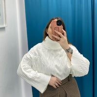 Maglione trecce vari colori 1112