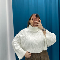 Maglione trecce vari colori 1112