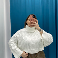 Maglione trecce vari colori 1112