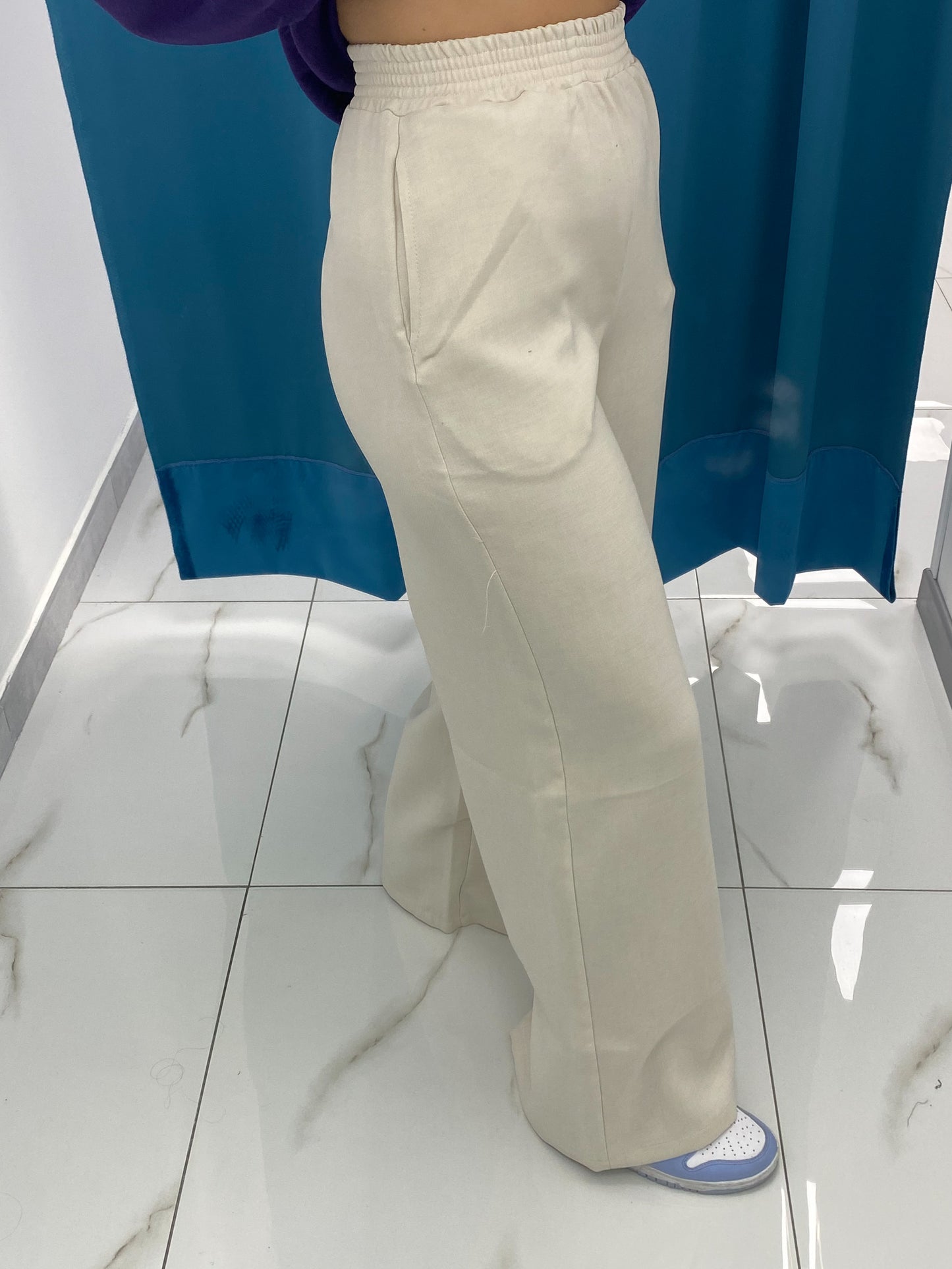 Pantalone a Palazzo Beige