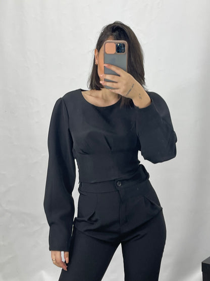 Coordinato blusa e pantalone