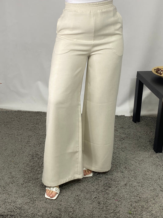 Pantalone a Palazzo Beige