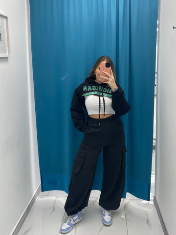 Pantalone di Tuta Cargo JF095