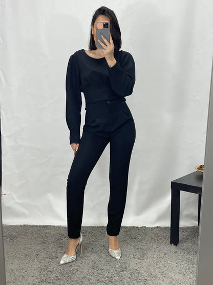 Coordinato blusa e pantalone