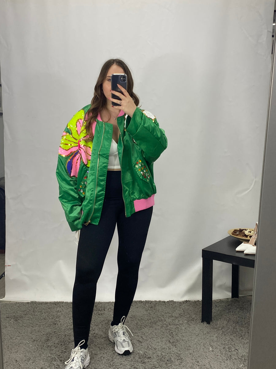Giubbotto Street Style Green 375